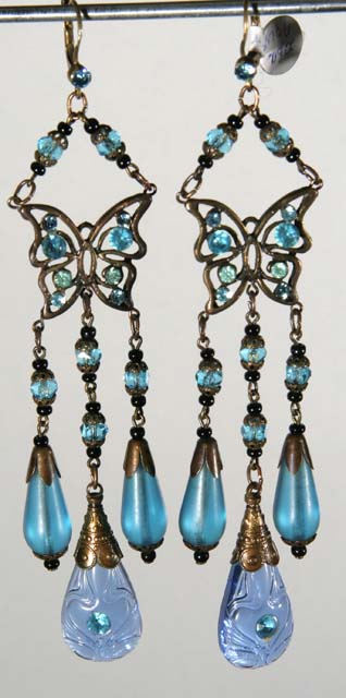 aqua butterflies