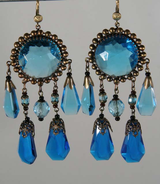 large aqua drops